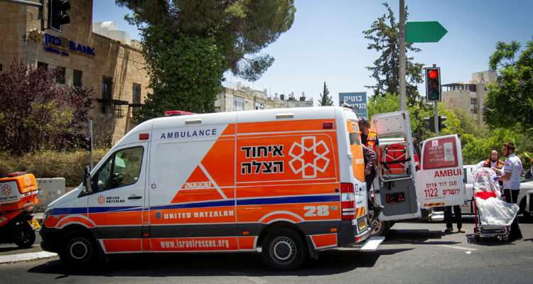 Israeli woman meets EMTs who saved her life during Gaza rocket attack