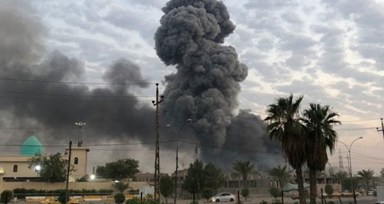 Rockets fired at US embassy in Iraq