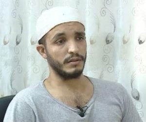 Captured Arab-Israeli ISIS member Sayyaf Sharif Daoud.