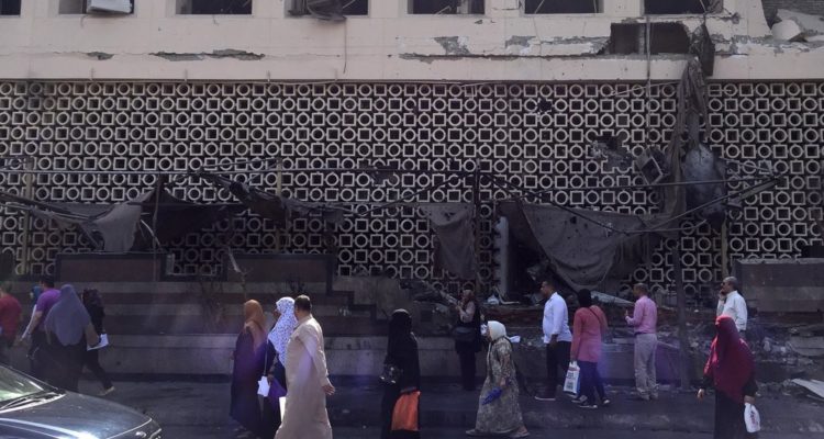 Car bomb kills 20 in Egyptian capital, but they weren’t the intended victims