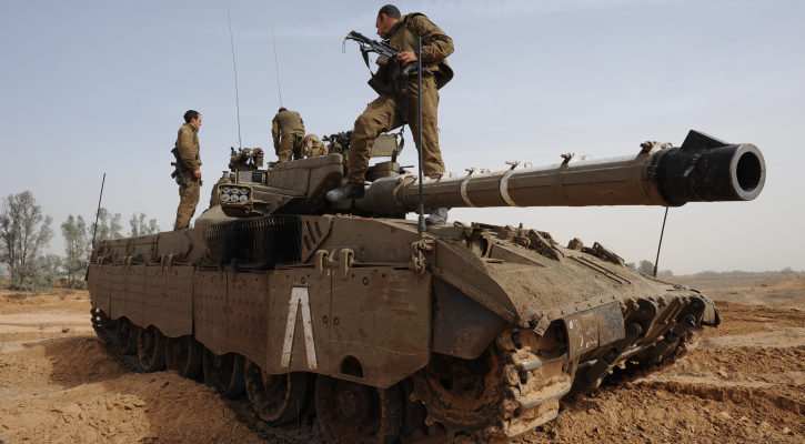 IDF tanks shell Hamas targets after renewed rocket attacks