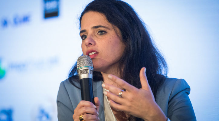 Ayelet Shaked: Justice system engaged in ‘hostile takeover’ of Israeli democracy