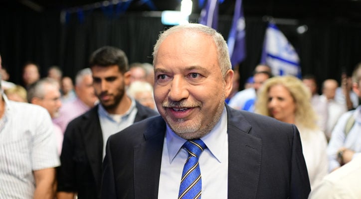 Liberman sets sights on becoming Israel’s next prime minister