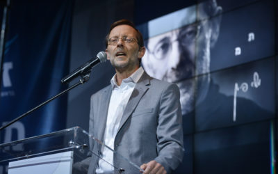 Chairman of the Zehut party Moshe Feiglin