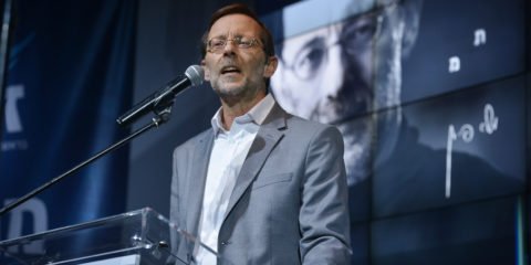 Chairman of the Zehut party Moshe Feiglin