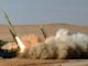 Fateh-110 ballistic missiles being fired as part of Iran's “Great Prophet 7” military exercise in July 2012.