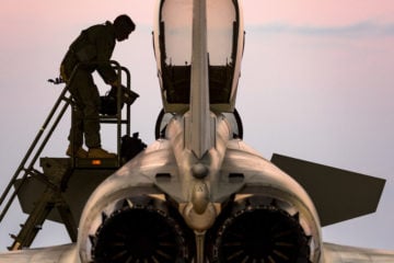 RAF Eurofighter Typhoon at RAF Akrotiri