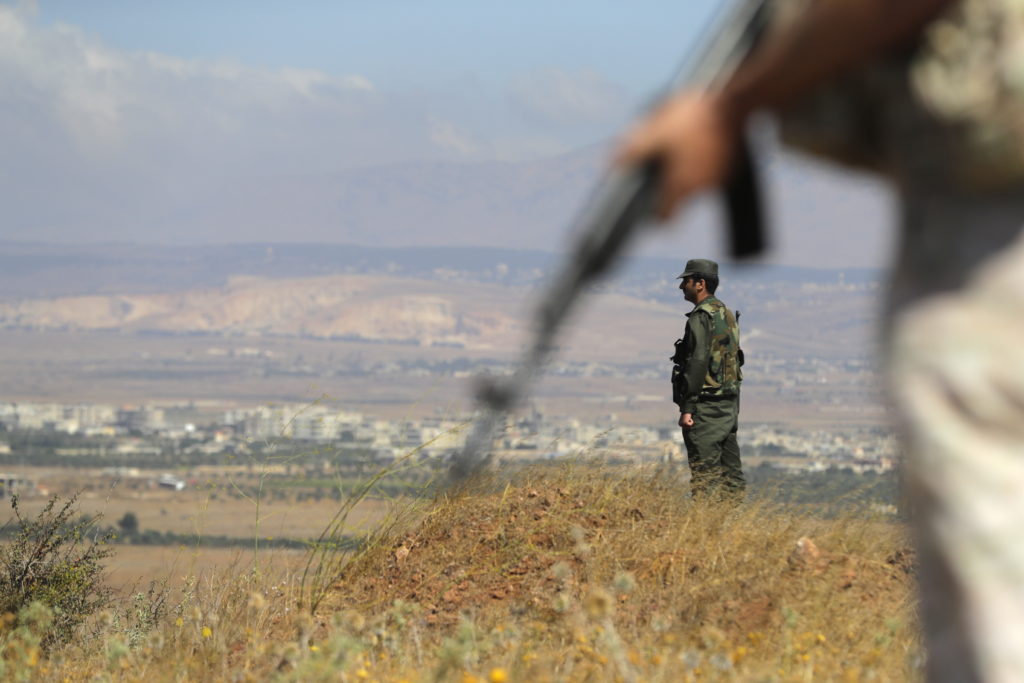 Syrian army soldier