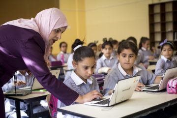 classroom ramallah laptops