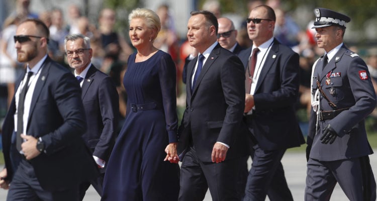 Polish, German presidents open WWII anniversary observances