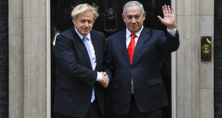 Netanyahu questions Johnson about ‘two-state’ agenda during London meeting