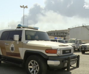 Saudi police cruiser