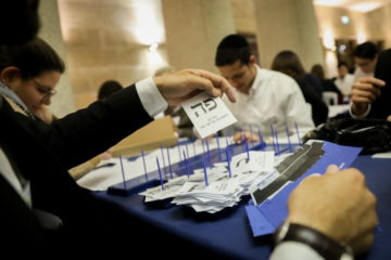 Israelis count ballots