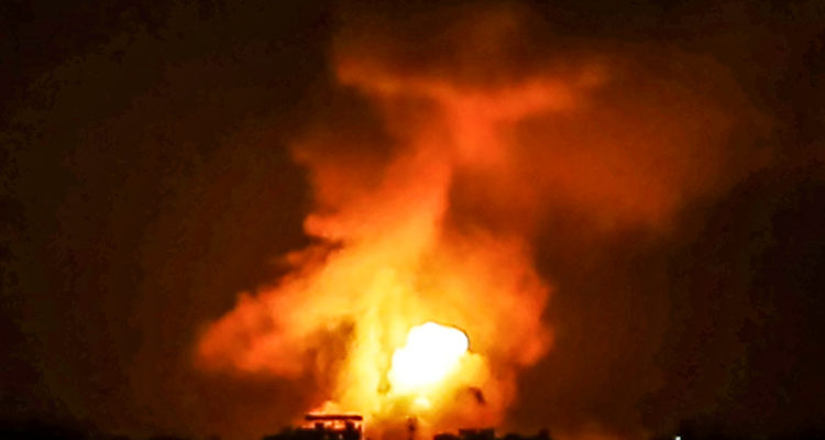 Terrorists in Gaza fire rocket at Israel, IDF strikes back