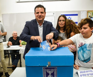 Joint List party leader Ayman Odeh