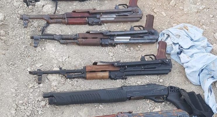 IDF uncovers large amount of weaponry in Jordan valley