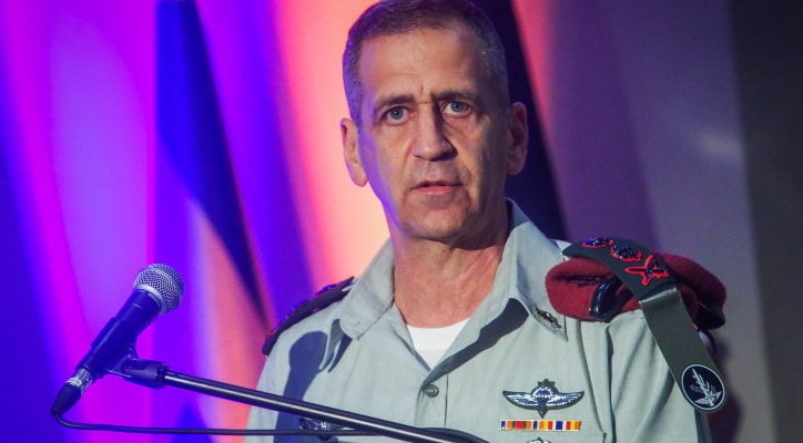 Israel’s chief of staff: ‘Sovereignty is at the top of IDF’s priority list’