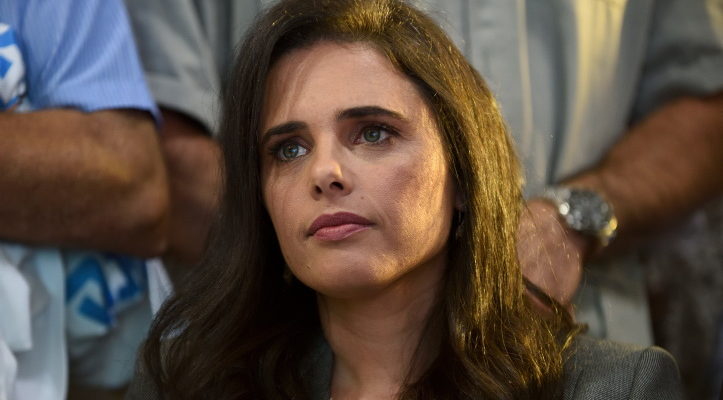Ayelet Shaked calls on Liberman to ‘act maturely’ and rejoin the right