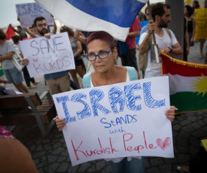 Tel Aviv Rally Kurds