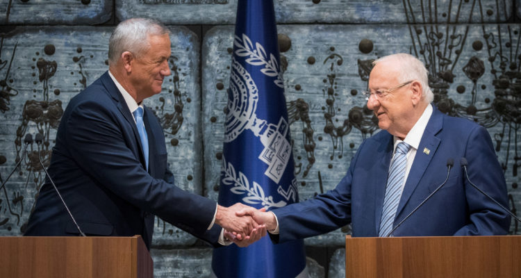 Gantz gets shot at forming government, invites Netanyahu to negotiations