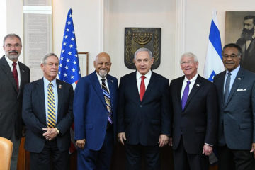 Netanyahu Meets with a Bipartisan US Congressional Delegation