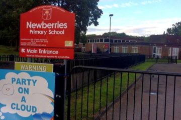 Newberries Primary School in Radlett, Britain.