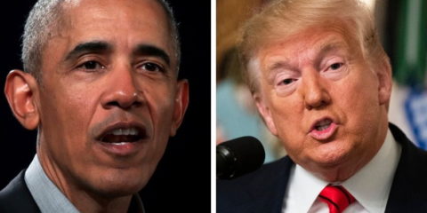 Trump Obama