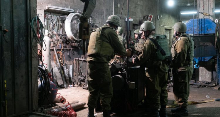 IDF uncovers weapons lathe near Ramallah