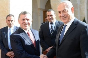 Netanyahu Abdullah II