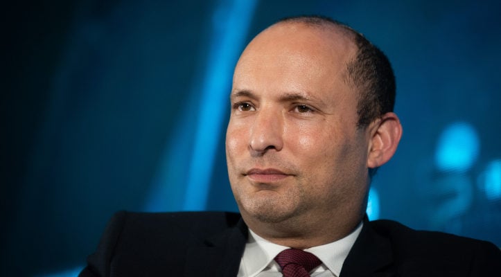 Bennett: Unity government with Arabs and Left-wing is now off the table