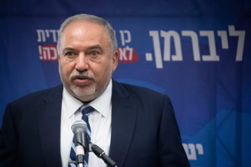 Israel Beiteinu chairman Avigdor Liberman