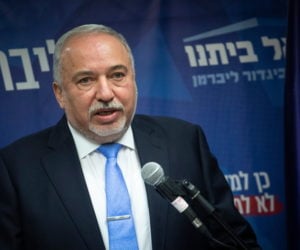 Israel Beiteinu party chairman Avigdor Liberman