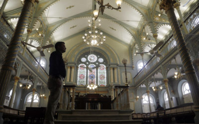 Keneseth Eliyahoo Synagogue in Mumbai, India