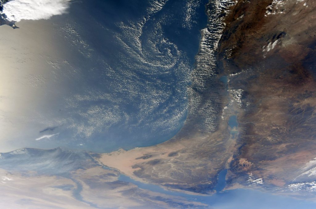 Israel from space