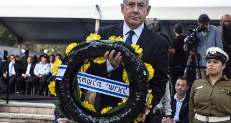 Netanyahu endures insults as Rabin memorials turn into bashfests