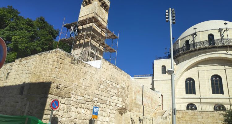 Tensions rise ahead of opening of mosque in Jewish Quarter of Jerusalem’s Old City