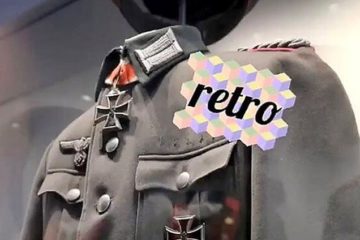 Nazi uniform on Bundeswehr Instagram account with the word "retro" on top of it.