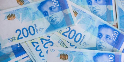 The 200 Israeli Shekel note.