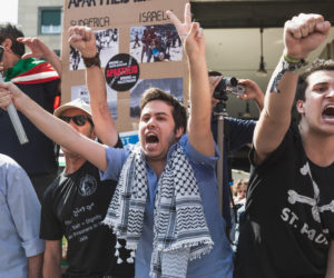 anti-israel protesters