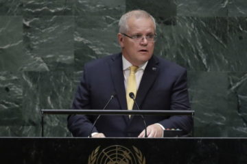 Australian Prime Minister Scott Morrison