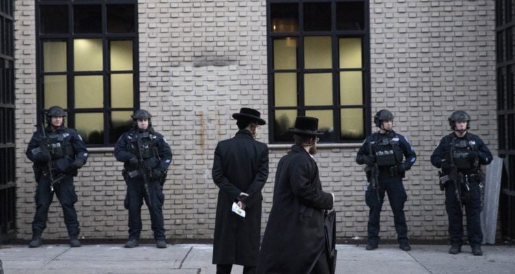 Explosive thrown at NY synagogue on the Sabbath, shocked worshipers