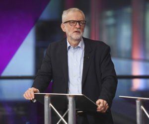 Britain's main opposition Labour Party leader Jeremy Corbyn