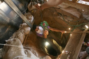 Hamas briefly shut down smuggling tunnels on the Egyptian border that are the lifeline of the besieged enclave.