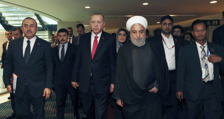 Turkey and Iran lead regional condemnation of Trump peace plan