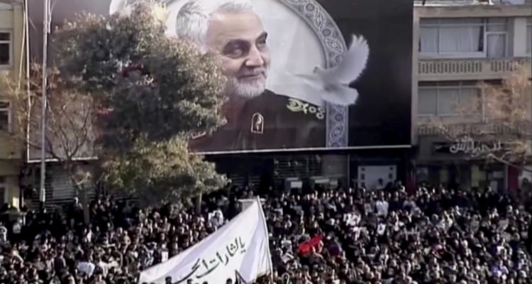 Iran’s thirst for vengeance turns on Jewish state as Soleimani mourners shout ‘death to Israel’