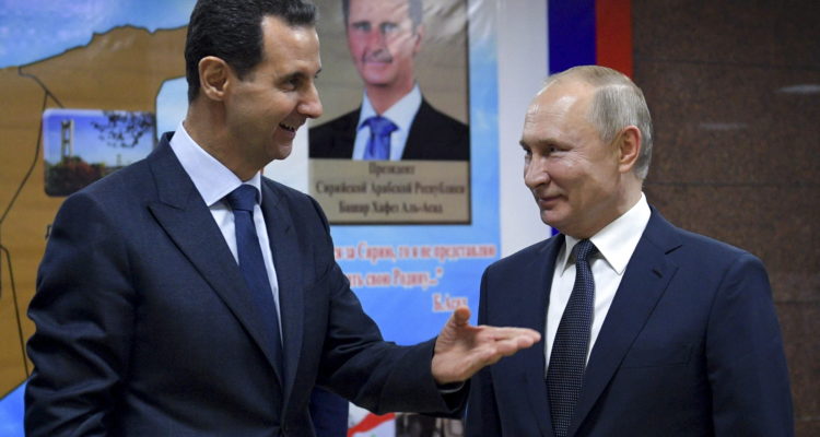 Putin makes snap visit to Syria to send message to Iran