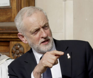 Jeremy Corbyn, who has been widely accused of allowing anti-Semitism to fester under his leadership.