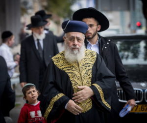 Israel's Sephardi Chief Rabbi Yitzhak Yosef