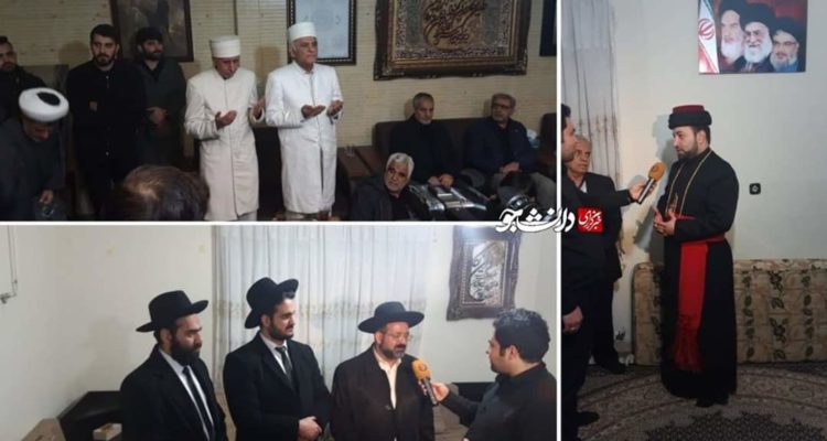Tehran’s chief rabbi reported among those paying respects to Soleimani’s family