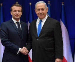 Pm Netanyahu & French President Macron2